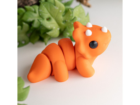 Bebé triceratops kawaii impreso en 3D - Figura y llavero decorativo 🦕