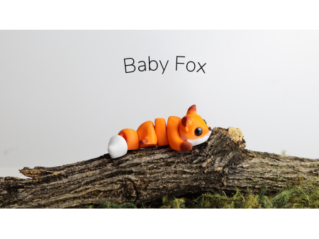 Bebé Zorrito Kawaii - Llavero o Figura Decorativa | Zou3D