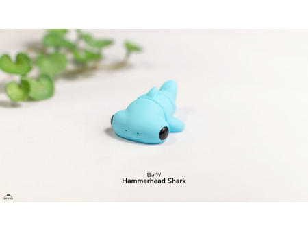 Bebé Tiburón Martillo Kawaii - Llavero o Figura Decorativa | Zou3D