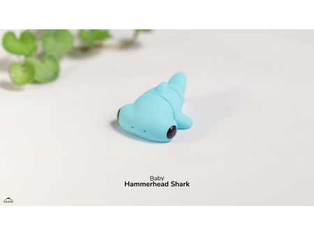 Bebé Tiburón Martillo Kawaii - Llavero o Figura Decorativa | Zou3D