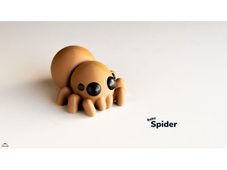 Bebé Araña Kawaii - Llavero o Figura Decorativa | Zou3D