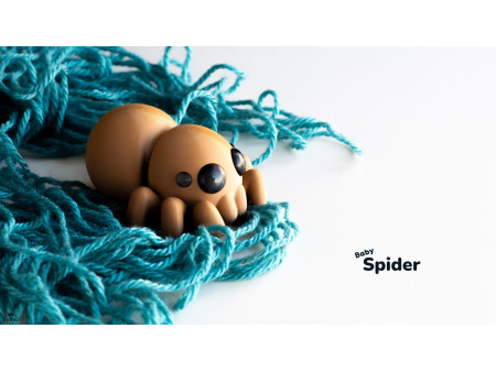 Bebé Araña Kawaii - Llavero o Figura Decorativa | Zou3D