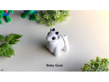 Bebé Cabra Kawaii - Llavero o Figura Decorativa | Zou3D