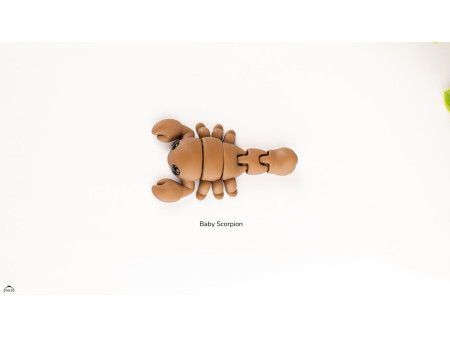 Bebé Escorpión Kawaii - Llavero o Figura Decorativa | Zou3D