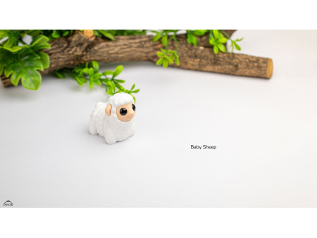 Bebé Oveja Kawaii - Llavero o Figura Decorativa | Zou3D