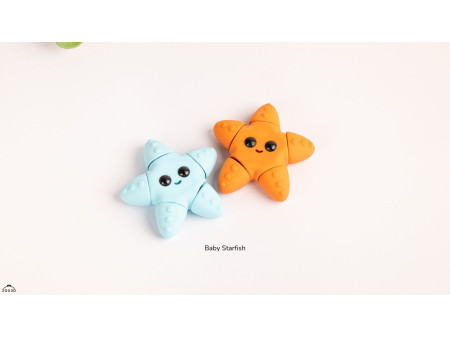 Bebé Estrella de Mar Kawaii - Llavero o Figura Decorativa | Zou3D