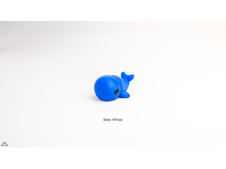 Bebé Ballena Kawaii - Llavero o Figura Decorativa | Zou3D