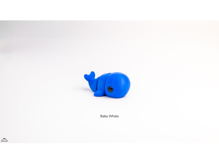Bebé Ballena Kawaii - Llavero o Figura Decorativa | Zou3D