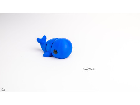 Bebé Ballena Kawaii - Llavero o Figura Decorativa | Zou3D