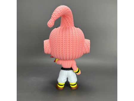 Figura crochet de Demonio Rosa Destructivo - Decoración anime 3D | Whale 3D Studio
