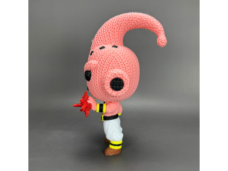 Figura crochet de Demonio Rosa Destructivo - Decoración anime 3D | Whale 3D Studio