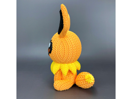 Figura de criatura de evolución estilo crochet - Decoración artesanal 3D | Whale 3D Studio