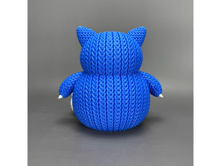 Figura de gigante dormilón estilo crochet - Decoración anime artesanal 3D | Whale 3D Studio