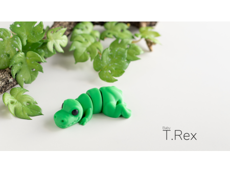 Bebé T-Rex Kawaii - Llavero o Figura Decorativa | Zou3D