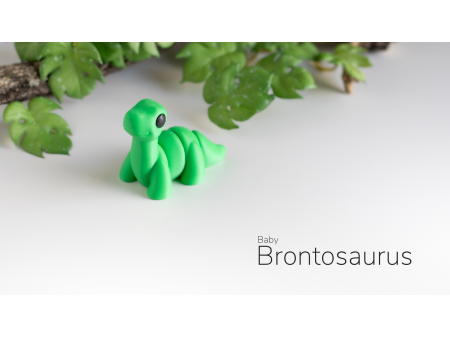 Bebé Brontosaurio Kawaii - Llavero o Figura Decorativa | Zou3D
