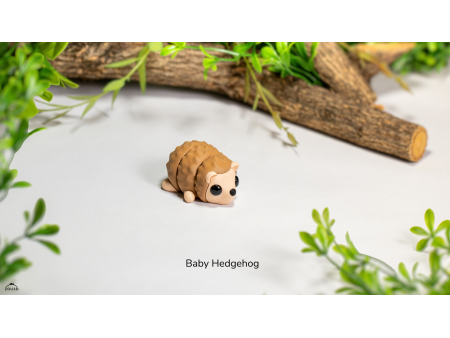 Bebé Erizo Kawaii - Llavero o Figura Decorativa | Zou3D