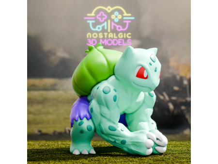 Figura de súper héroe reptil forzudo - Coleccionismo de artesanía 3D | Nostalgic 3D Models
