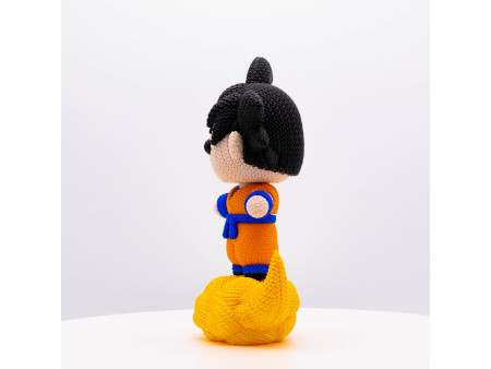 Guerrero Saiyajin legendario estilo crochet – Decoración anime artesanal 3D | Whale 3D Studio