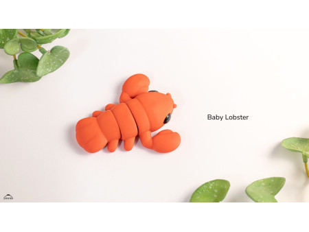 Bebé Langosta Kawaii - Llavero o Figura Decorativa | Zou3D
