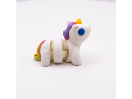 Bebé Unicornio Rainbow - Edición Especial con PLA Satin Polymaker | Zou3D