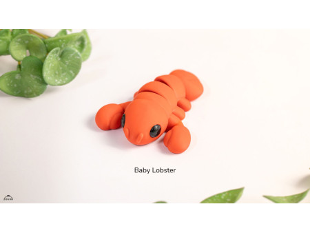 Bebé Langosta Kawaii - Llavero o Figura Decorativa | Zou3D