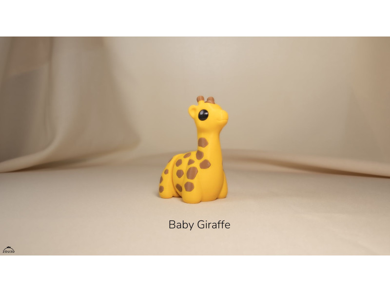 Bebé Jirafa Kawaii - Llavero o Figura Decorativa | Zou3D