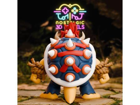 Figura del malvado archienemigo de los lampistas - Coleccionismo de artesanía 3D | Nostalgic 3D Models