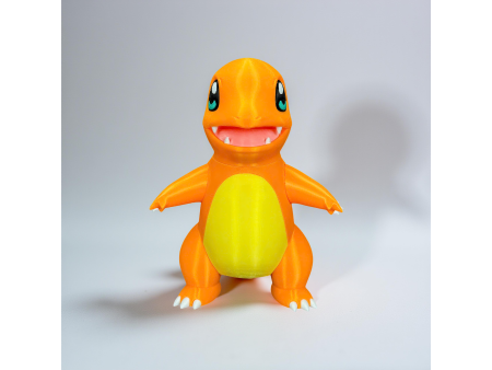 Pequeño lagarto de fuego estilo normal y crochet - Decoración artesanal 3D | Whale 3D Studio