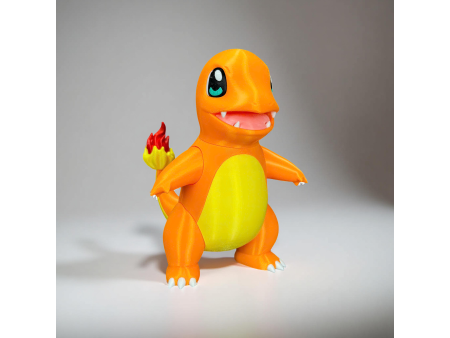 Pequeño lagarto de fuego estilo normal y crochet - Decoración artesanal 3D | Whale 3D Studio