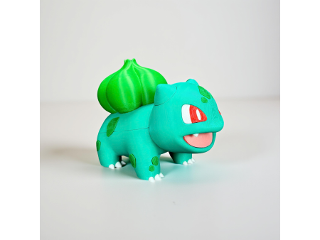 Figura del reptil verde con bulbo en la espalda - Decoración artesanal 3D | Whale 3D Studio
