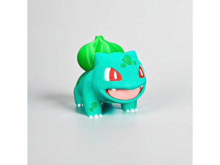 Figura del reptil verde con bulbo en la espalda - Decoración artesanal 3D | Whale 3D Studio