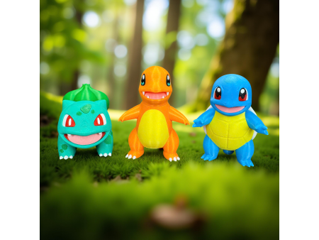 🔥💧🌱Pack Starter PEQUEÑO CROCHET (Rojo/Azul) Monstruos Guerreros | Whale 3D Studio