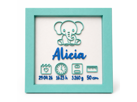 Tabla Nacimiento Personalizada
